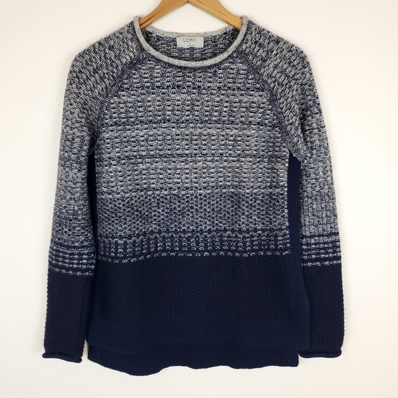 Loma Wool Cashmere Mohair Blend Sweater - Picture 1 of 4